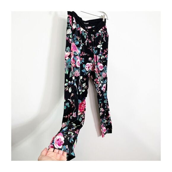 Express Pants Floral Drawstring Loose Fit Pull On Pockets Womens Small - Picture 4 of 6